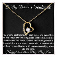 Load image into Gallery viewer, Illuminate Her Heart with the Forever Love Necklace/ Valentine&#39;s Gift for Wife
