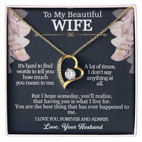 Load image into Gallery viewer, To My Beautiful Wife/Birthday Gift/Valentine&#39;s Gift Idea/Anniversary Gift/Mother&#39;s Day Gift
