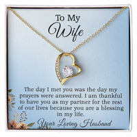 Load image into Gallery viewer, To My Wife, Anniversary Gift, Valentine&#39;s Gift Idea, Birthday Gift for Wife, Mother&#39;s Day Gift
