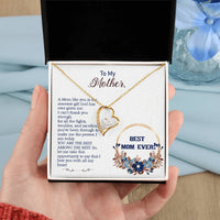Load image into Gallery viewer, To my mother - Forever Love Necklace
