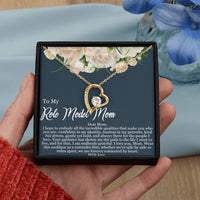 Load image into Gallery viewer, My Role Model Mom Necklace - Forever Love Necklace
