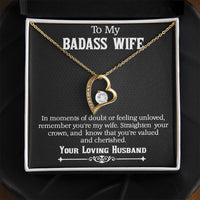 Load image into Gallery viewer, To My Badass Wife/Valentine&#39;s Day/Birthday Gift/Anniversary Gift Idea
