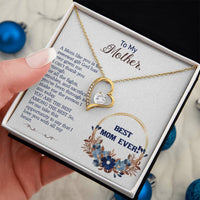 Load image into Gallery viewer, To my mother - Forever Love Necklace
