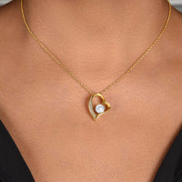 Load image into Gallery viewer, Illuminate Her Heart with the Forever Love Necklace/ Valentine&#39;s Gift for Wife
