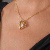 Load image into Gallery viewer, To my mother - Forever Love Necklace
