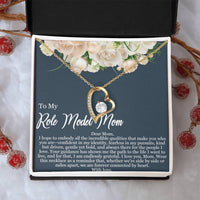 Load image into Gallery viewer, My Role Model Mom Necklace - Forever Love Necklace
