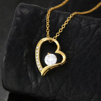 Load image into Gallery viewer, To my Mom - Forever Love Necklace with On Demand Message Card
