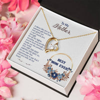 Load image into Gallery viewer, To my mother - Forever Love Necklace
