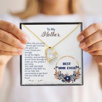 Load image into Gallery viewer, To my mother - Forever Love Necklace
