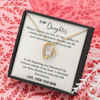 Load image into Gallery viewer, Enchant Her with the Unbreakable Love Knot Necklace/Gift for Daughter/ Birthday Gift/ Valentine&#39;s Gift Idea
