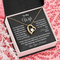 Load image into Gallery viewer, To My Wife - It&#39;s hard to find the right words to express how much you mean to me
