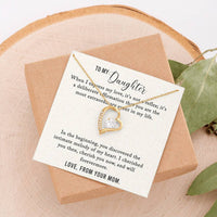 Load image into Gallery viewer, Enchant Her with the Unbreakable Love Knot Necklace/Gift for Daughter/ Birthday Gift/ Valentine&#39;s Gift Idea
