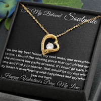 Load image into Gallery viewer, Illuminate Her Heart with the Forever Love Necklace/ Valentine&#39;s Gift for Wife
