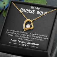 Load image into Gallery viewer, To My Badass Wife/Valentine&#39;s Day/Birthday Gift/Anniversary Gift Idea
