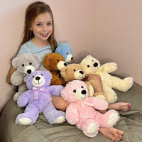Load image into Gallery viewer, 7 Packs Teddy Bears 14&#39;&#39; Bulk Stuffed Animals Plush Bear 7 Colors
