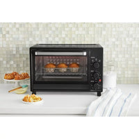 Load image into Gallery viewer, Mainstays XL Toaster Oven, 32L/ 6-Slice Family Size, Black, 1500W
