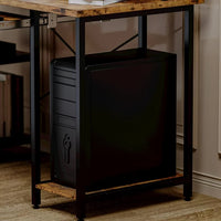 Load image into Gallery viewer, Industrial Computer Desk 55
