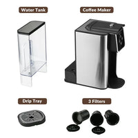 Load image into Gallery viewer, 3-in-1 Single Serve Coffee Maker for K-Cup Pods &amp; Ground Coffee
