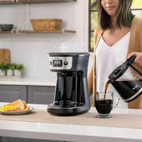 Load image into Gallery viewer, 12-Cup Stainless Steel Programmable Coffee Maker

