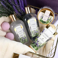 Load image into Gallery viewer, Bath Gift Sets for Women Lavender Body Care Baskets - 10 Pcs
