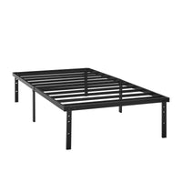 Load image into Gallery viewer, Heavy Duty 14&quot; Steel Slat Platform Bed Frame Twin Full Queen King Size Black
