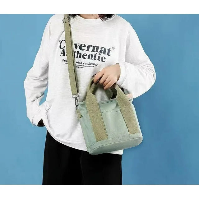 Multi-Pocket Handbag