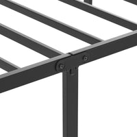 Load image into Gallery viewer, Heavy Duty 14&quot; Steel Slat Platform Bed Frame Twin Full Queen King Size Black
