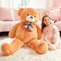 Load image into Gallery viewer, Giant Teddy Bear Stuffed Animal Plush Toy,Large Jumbo 47&quot; Brown
