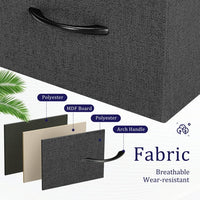 Load image into Gallery viewer, Versatile Fabric Dresser with Wood Top
