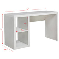 Load image into Gallery viewer, Timeless Rustic Gray Cube Storage Office Desk
