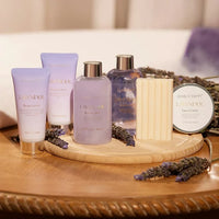 Load image into Gallery viewer, 6-Piece Lavender Bath &amp; Body Kit, Relaxation Gifts for Women
