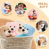 Load image into Gallery viewer, 7 Packs Teddy Bears 14&#39;&#39; Bulk Stuffed Animals Plush Bear 7 Colors

