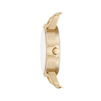Load image into Gallery viewer, Women&#39;s Gold Bee Watch &amp; Bracelet Set - Timeless Elegance
