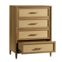 Load image into Gallery viewer, Springwood 4-Drawer Dresser, Tropical Light Honey Finish
