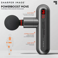 Load image into Gallery viewer, Power boost Move® Deep Tissue Portable Full Body Percussion Massage Gun, Gray
