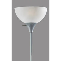 Load image into Gallery viewer, &quot;Modern 72&#39;&#39; Combo Floor Lamp - Silver
