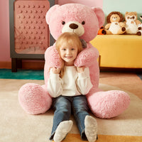Load image into Gallery viewer, Giant Teddy Bear Stuffed Animal Plush Toy, Large Jumbo 47&quot;
