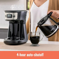Load image into Gallery viewer, 12-Cup Stainless Steel Programmable Coffee Maker

