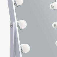 Load image into Gallery viewer, Metal Tabletop Vanity Makeup Mirror with Lights
