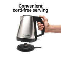 Load image into Gallery viewer, 1 Liter Stainless Steel Electric Kettle
