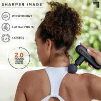 Load image into Gallery viewer, Power boost Move® Deep Tissue Portable Full Body Percussion Massage Gun, Gray
