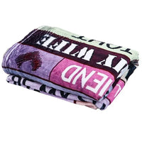 Load image into Gallery viewer, To My Wife Fleece Blanket
