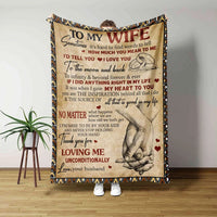 Load image into Gallery viewer, To My Wife Blanket
