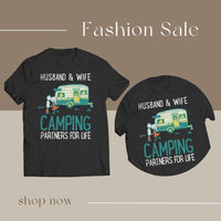 Load image into Gallery viewer, Husband And Wife Camping Partners
