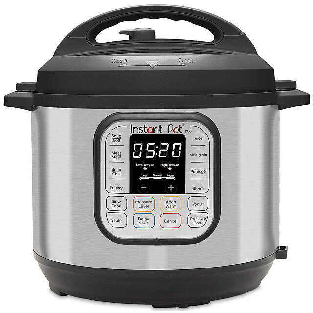 Instant Pot Duo 6-Quart 7-in-1 Electric Pressure Cooker, Slow Cooker, Rice Cooker