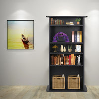 Load image into Gallery viewer, Storage Cabinet Multimedia DVD Rack Book Shelf Organizer Stand Audio Media Tower
