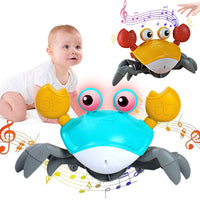 Load image into Gallery viewer, Crawling Crab Interactive Walking Dancing Toy Clockwork Baby Kids Toys
