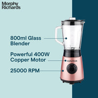 Load image into Gallery viewer, Blender Morphy Richards Blender expert 400 W Powerful Copper Motor
