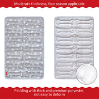 Load image into Gallery viewer, Dog Bed Mat with Cute Prints for Kennels Crates Beds Anti-Slip Bottom 3 Sizes
