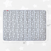 Load image into Gallery viewer, Dog Bed Mat with Cute Prints for Kennels Crates Beds Anti-Slip Bottom 3 Sizes
